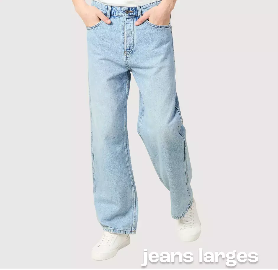 jeans larges