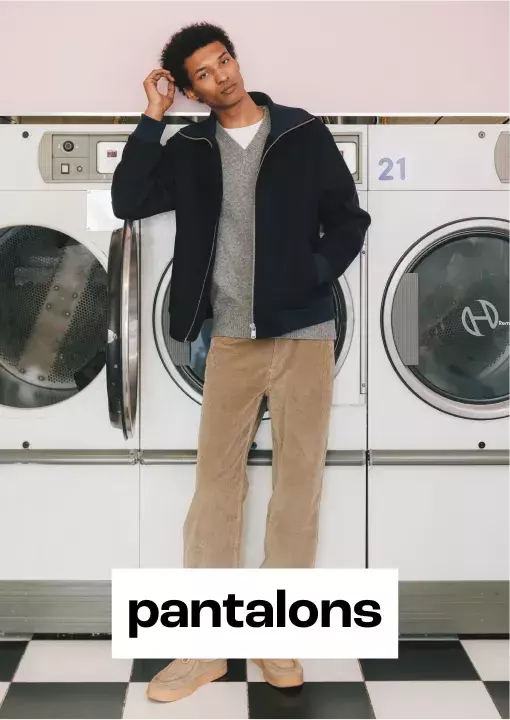 pantalons homme