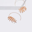 Boucles d'oreilles créoles couleur or femme
