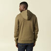Sweat &agrave; capuche vert kaki homme
