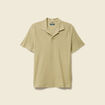 Polo manches courtes vert olive homme