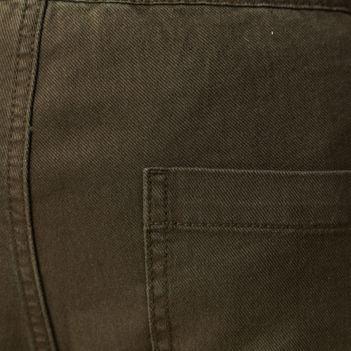 Pantalon chino vert kaki homme