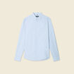 Chemise manches longues bleu homme