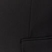 Blazer manches longues col tailleur noir homme