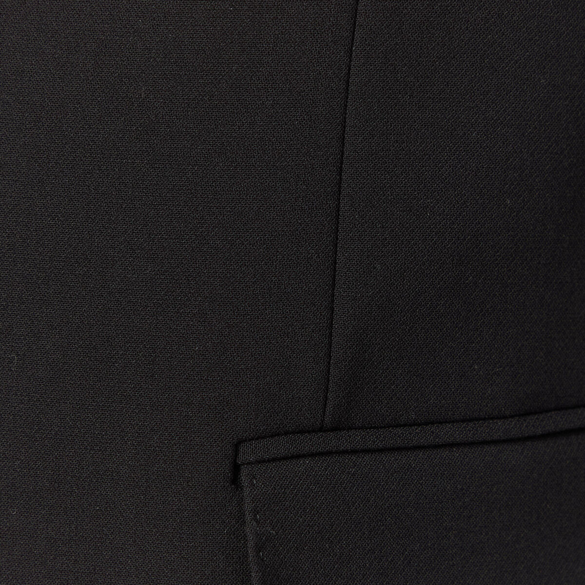 Blazer manches longues col tailleur noir homme