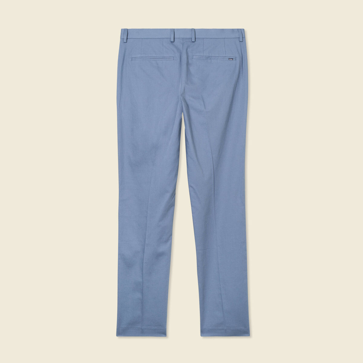 Pantalon chino bleu fonc&eacute; homme