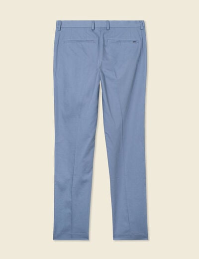 Pantalon chino bleu foncé homme