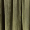 Robe brodée éco-responsable vert kaki femme