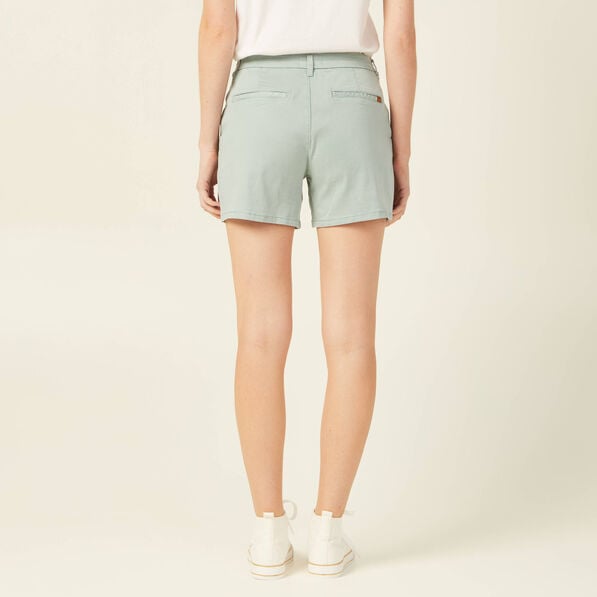 short chino eco responsable vert pastel femme Short chino éco-responsable vert pastel femme