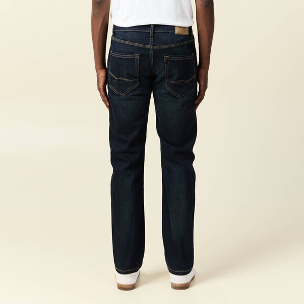 Jeans regular éco-responsable denim brut homme