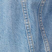 Veste sans manches en jean denim used femme