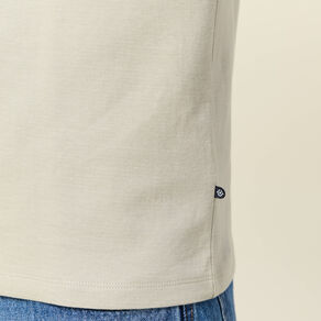 t shirt manches longues beige homme T-shirt manches longues beige homme