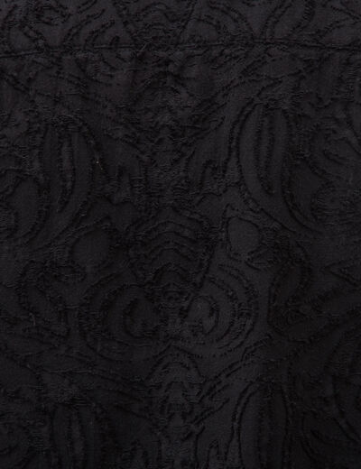 Chemise boyfriend en coton noir homme