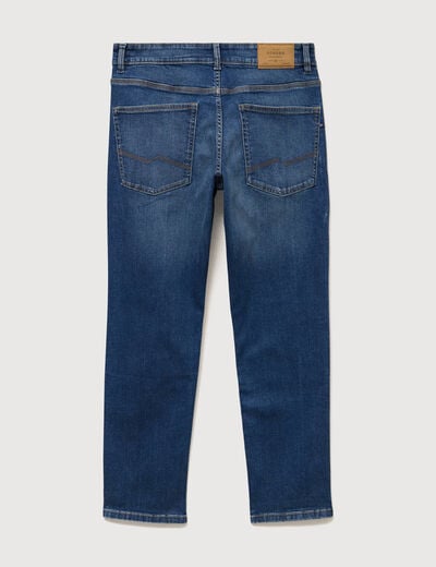 Jeans straight longueur 30 denim stone homme