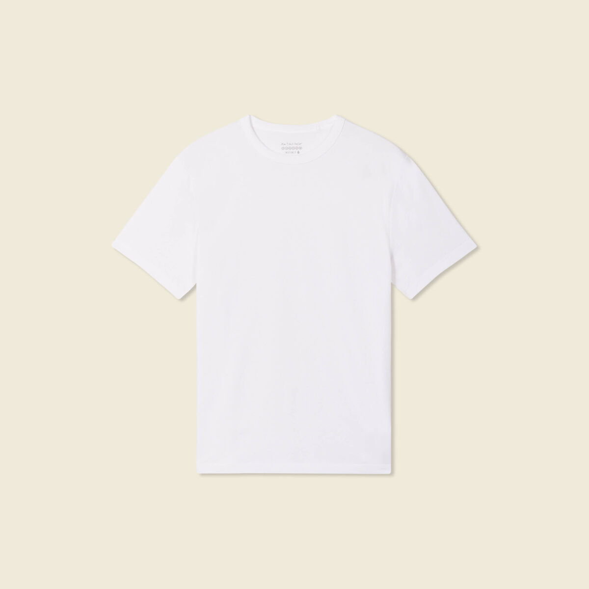 T-shirt éco-responsable blanc homme