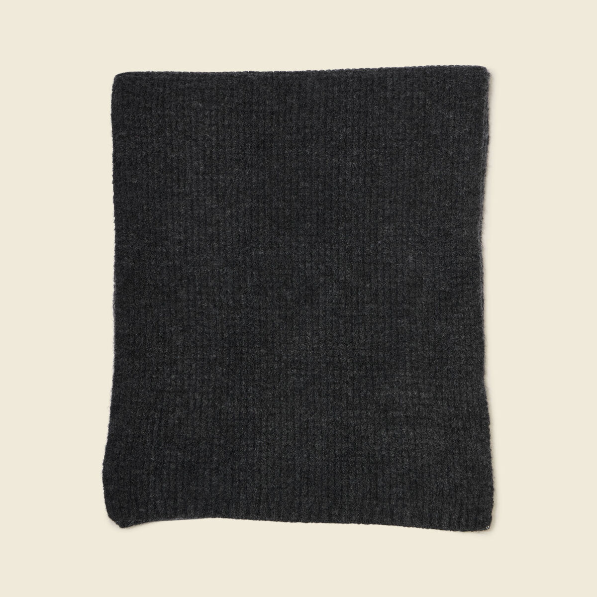 &Eacute;charpe en maille gris fonc&eacute; homme