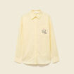 Chemise brod&eacute;e Atelier Beguin x Bonobo jaune femme