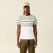 T-shirt manches courtes ecru homme