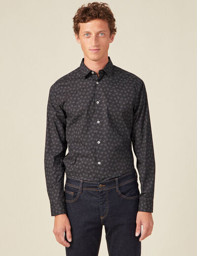 Chemise noir homme