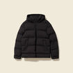 Doudoune avec capuche noir homme