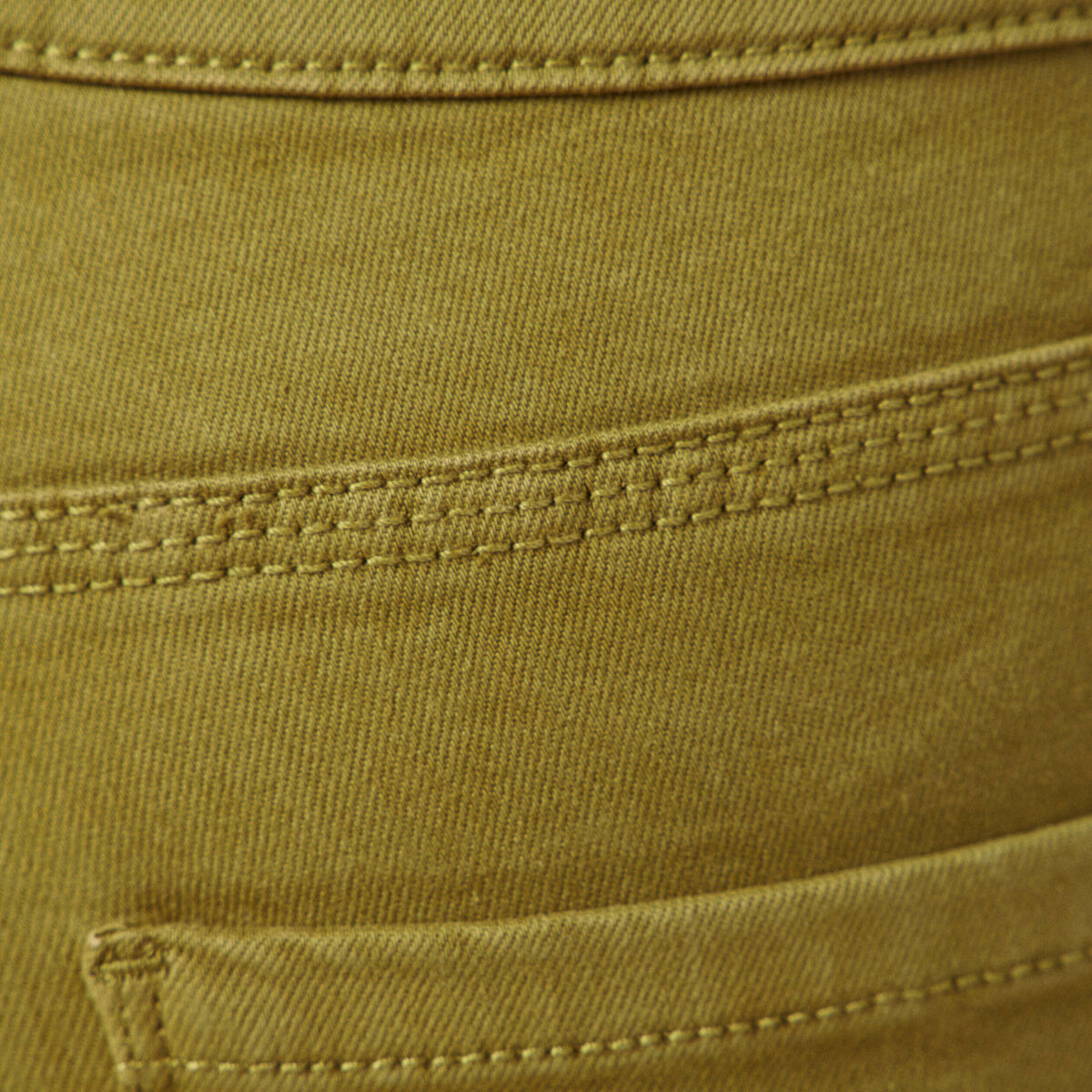 Pantalon slim 7/8ème vert kaki femme
