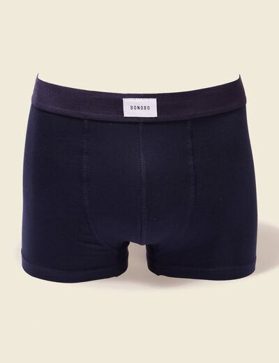 Lot 2 boxers bleu marine homme