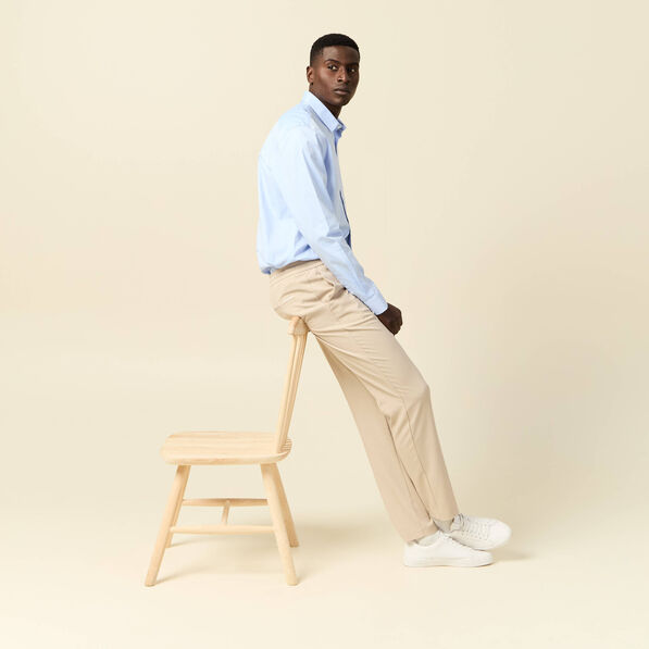 chemise manches longues bleu ciel homme Chemise manches longues bleu ciel homme