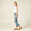 T-shirt éco-responsable blanc femme