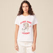 T-shirt éco-responsable blanc femme