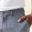 Pantalon chino bleu marine homme