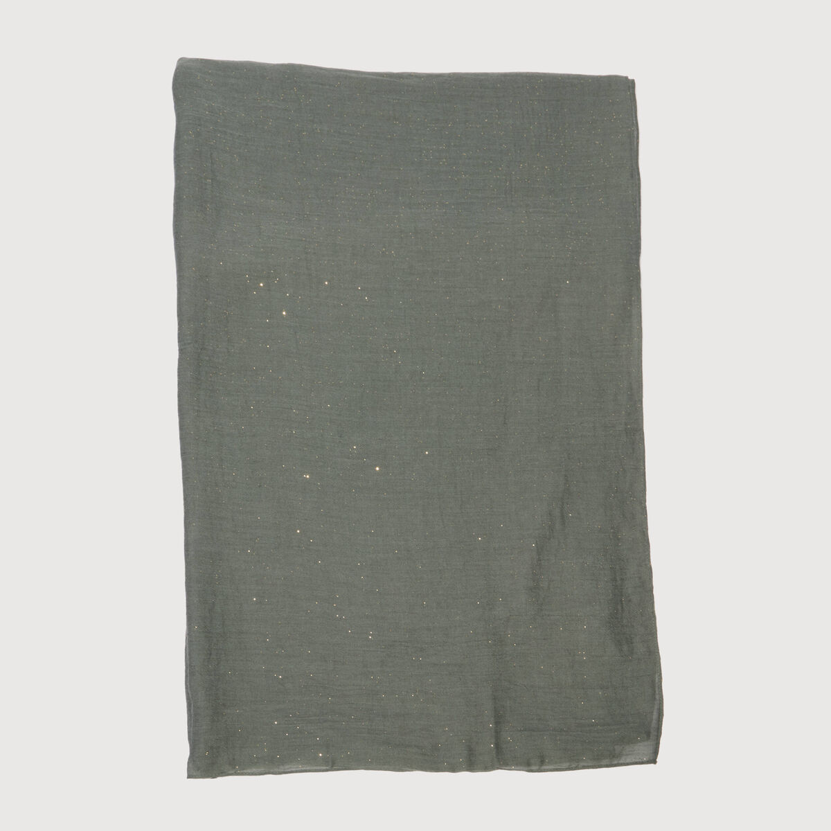 Foulard vert kaki femme