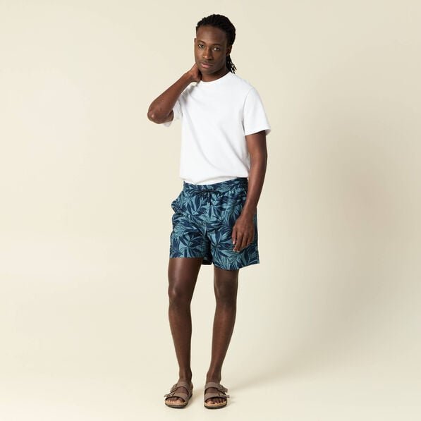 short de bain vert fonce homme Short de bain vert foncé homme