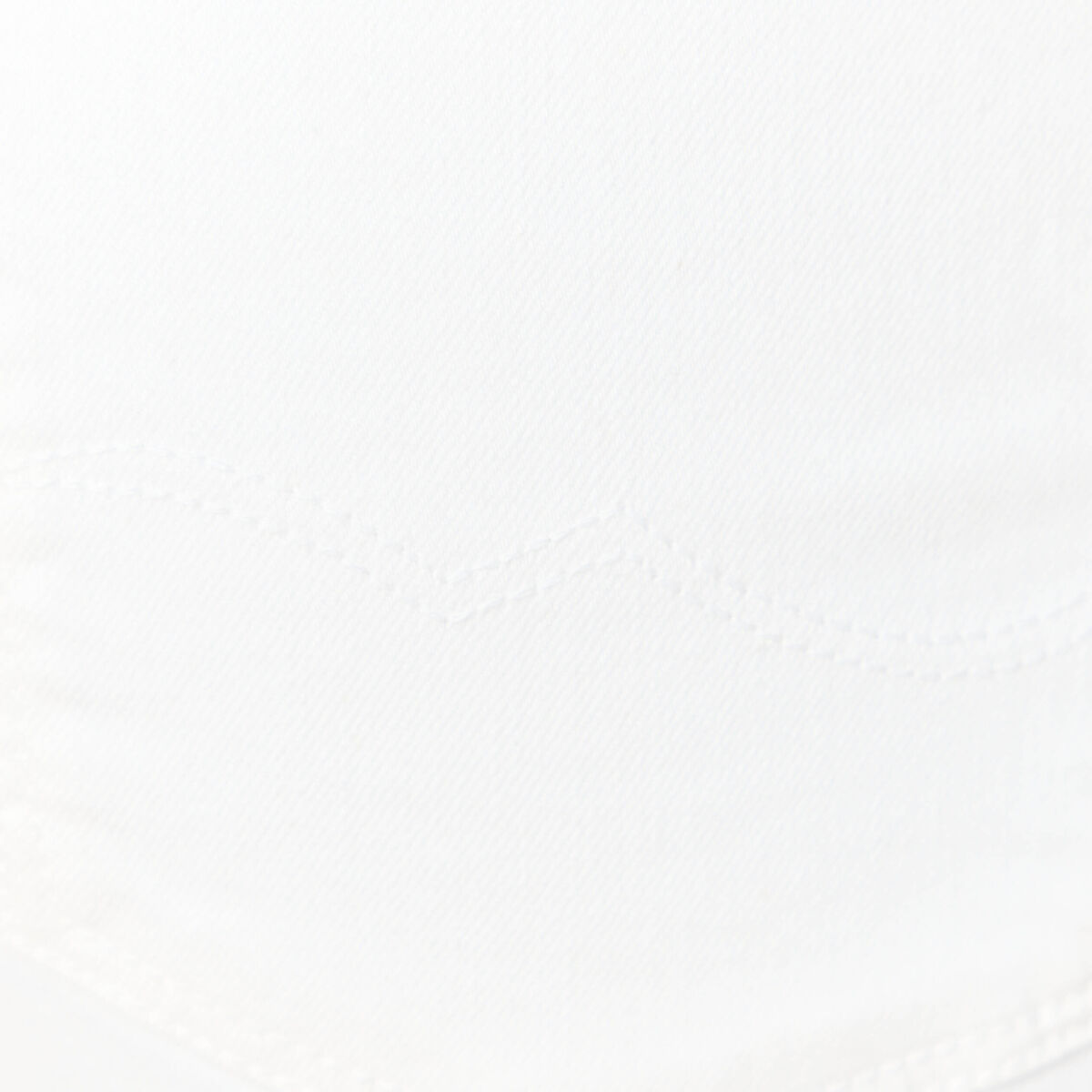 Jeans girlfriend taille haute denim blanc femme