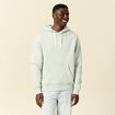 Sweat à capuche vert clair homme