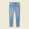 Jeans slim 5 poches denim used homme
