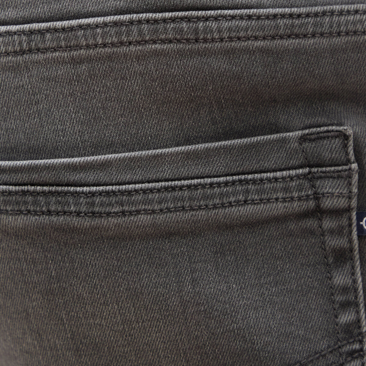 Jeans slim 5 poches longueur 32 denim gris homme