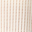 Débardeur sans manches ajouré creme femme