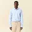 Chemise manches longues bleu ciel homme