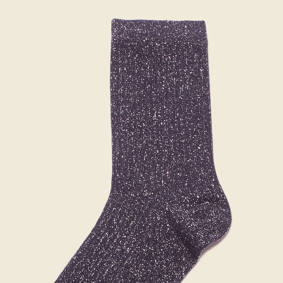 Chaussettes gris foncé femme