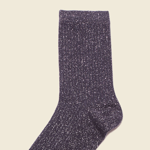 chaussettes gris fonce femme Chaussettes gris foncé femme