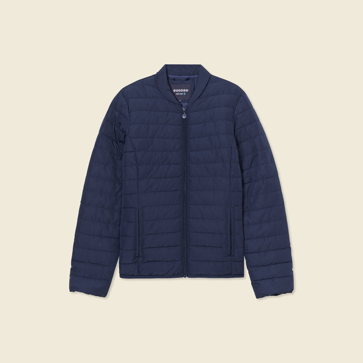 Doudoune éco-responsable bleu marine femme