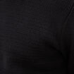 Pull col rond manches longues noir homme