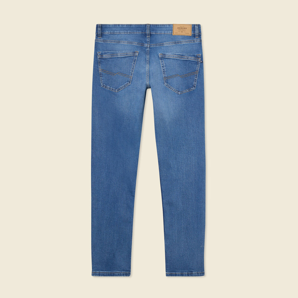 Jeans slim 5 poches denim stone homme