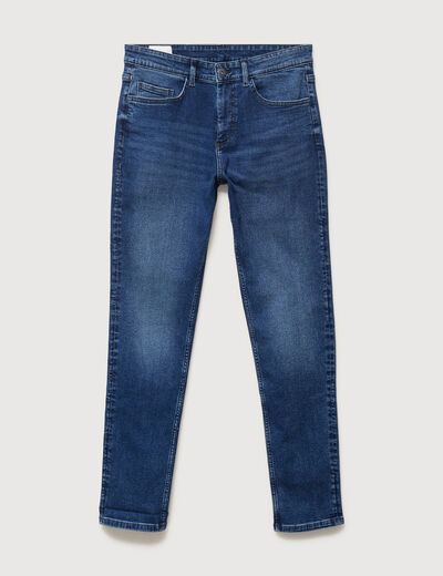 Jeans slim longueur 32 denim stone homme
