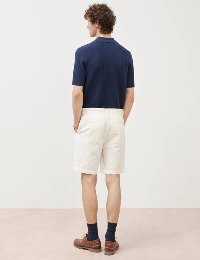 Bermuda ecru homme