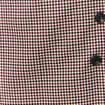 Jupe courte portefeuille noir femme