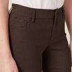 Pantalon skinny marron femme