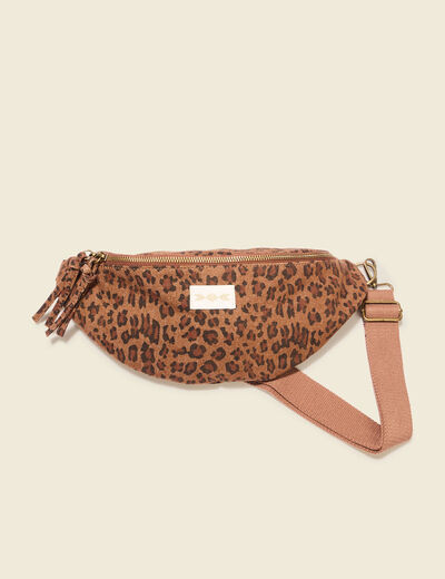 Sac banane terracotta femme