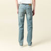 Jeans straight denim dirty homme