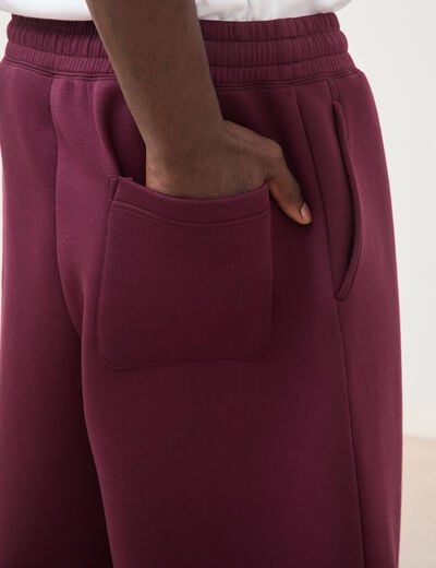Pantalon coupe loose prune homme